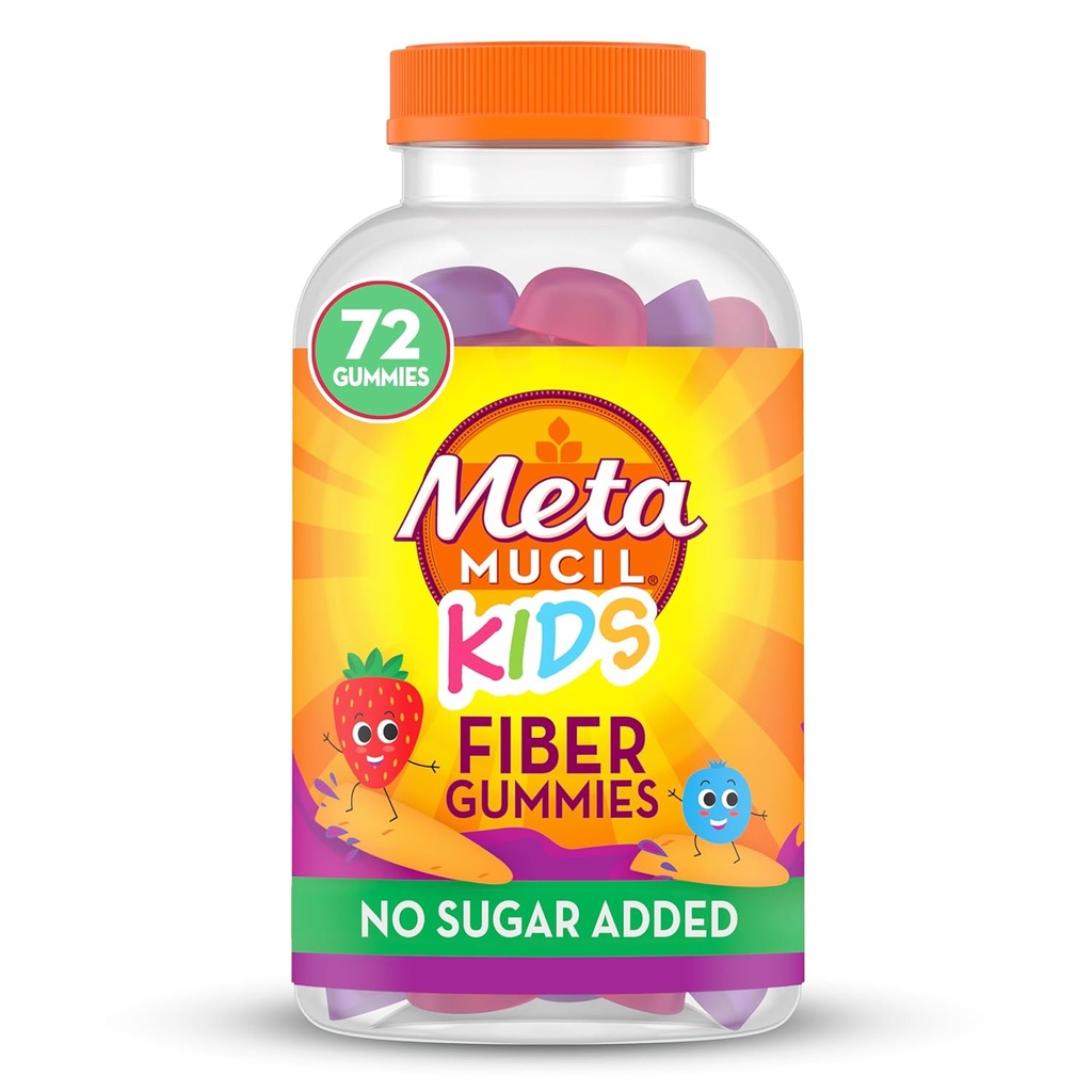 Metamucil, Metamucil Kids סיבים חניכיים, 72 הרוזן