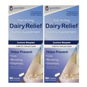 שמירה על חלב הקלה מהירה Acting Lactase, 360 Caplets, 9000 FCC כוח מקסימלי, Lactose Intolerance Pills, Lactase Enzyme תוסף (360 CT)