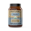 מוצרי טבע שלמים אורגניים Garlic כמוסות - 520 מ"ג 100 Count Vegetarian Pills תוסף, Garlic אבקת קפסולות & Extracts