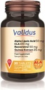 VALIDUS אלפא Lipoic Acid + CLA + Resveratrol 30 טבליות