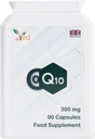 Ved Best High Absorption CoQ10, Vegetarian, Gluten Free, Dietary Supplement, 300 mg 90 Veggie Capsules