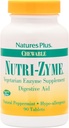 NaturesPlus Foods Zyme - 90 טבליות Chewable, Peppermint Flavor - Vegetarian Enzyme תוספת עם Bromelain & Papain, Natural Digestive Aid - Gluten-Free - 45 משרתים