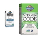 גן החיים ד"ר פורמולה Probiotics פלטינום סדרה של 200 מיליארד CFU & ויטמין B Complex - ויטמין Code Raw B Complex - 120 קפסולות טבעוניות