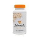 NeuroScience Balance D - Mood Support Supplement for Energy, Focus & Brain Health - ויטמין B6, Folate & More - עזרה דופמין Synthesis for Healthy Craving Control & Cognition (60 קפסולות)