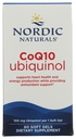 Nordic Naturals Nordic CoQ10 Ubiquinol - 60 מיני Soft Gels - 100 מ"ג Coenzyme Q10 (CoQ10) Ubiquinol - Heart & Brain Health, ייצור אנרגיה, תמיכה אנטי-חמצן - Non-GMO - 60 משרתים