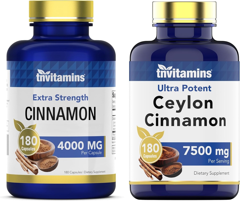 tnvitamins Cinnamon Complex ו Ceylon Cinnamon