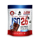 ISO26 Grass Fed Whey חלבון מבודד ללא ממתיקים מלאכותיים. באופן טבעי מתוק עם פירות מנק, 1.6 פאונד, 24 משרתים, חלב שוקולד.
