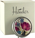 מעצב גלולת גלולה על ידי Houder - ערכת גלולות דקורטיבית עם תיבת מתנה - לשאת את המדים שלך בסגנון (Violets)