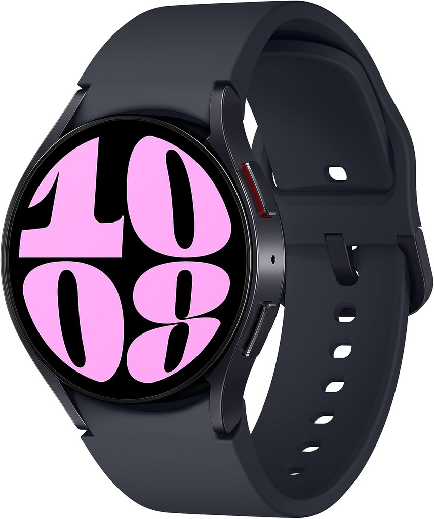 SAMSUNG Galaxy Watch 6 44 מ"מ Bluetooth Smartwatch w/ Fitness Tracker, Personalized HR Zones, Advanced Sleep Coaching, Heart Monitor, BIA Sensor, BIA Sensor, BIA Greatest Screen, US Version, Graphite (Renewed)
