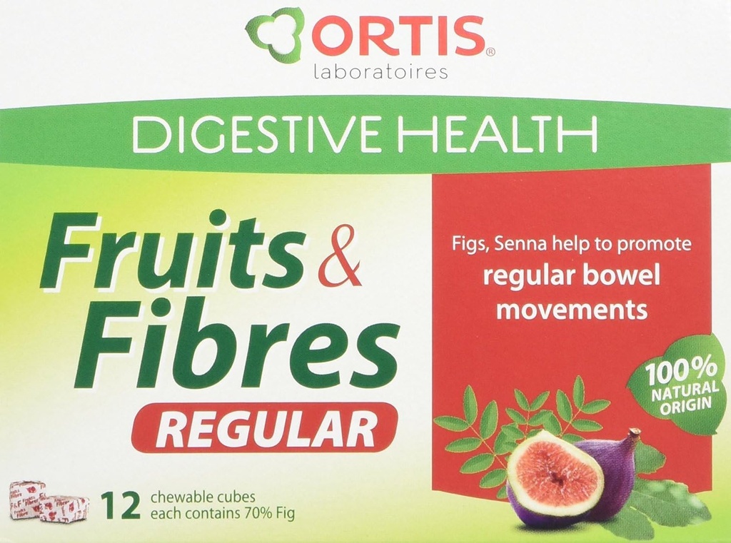 Ortis Fruit & Fibre Cubes 12 פירות קוביות