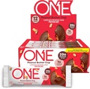 אחד חלבונים Bars, Peanut Butter Cup, Gluten חינם עם 20 גרם חלבון ו 1g סוכר, Pantry Staples, 2.12 oz (12 Count)