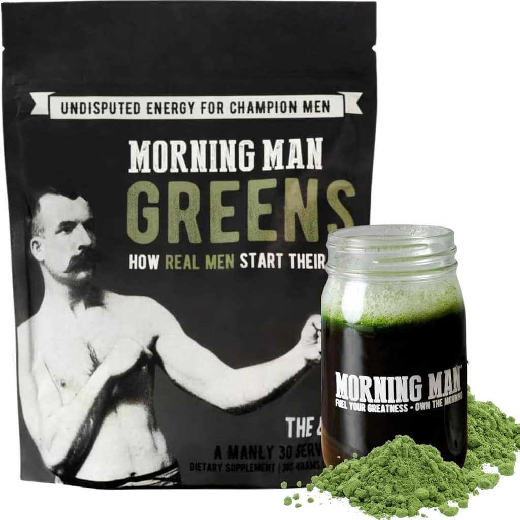 הטוב ביותר Tasting Greens Probiotic Superfood Mix, 95mg Caffeine, Kick Start Your Morning, 75+ ויטמינים, תה ירוק & קפה לחלץ, Enzymes, Gluten Free, Vegan, Energy, Gut Health, 30 משרתות