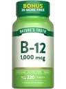 אמת ויטמין B12 טבליות | 1000 mcg | 220 Count | טבעוני, non-GMO & Gluten Free Supplement