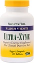NaturesPlus Ultra-Zyme - 180 טבליות, Pack of 2 - תוסף Enzyme לתמיכה בחשיפה בריאה - Gluten Free - 90 Total Serves