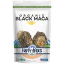 Happy Andes Organic Black Pure & Raw Maca Root אבקת non-GMO, USDA for Energy & Fitness, Performance & Mood for Men & Women, Gluten Free, Provian Superfood, Blue, 16 oz
