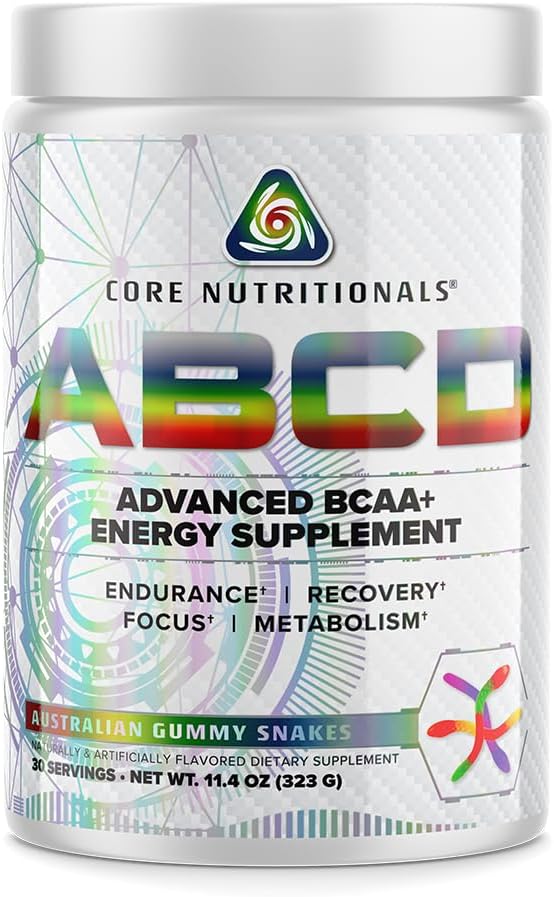 Creative Nutritionals Platinum ABCD מתקדם BCAA אנרגיה תוספת, משפרת את אנדורנס, התאוששות, והתמקדות 30 משרתות (Digmy Snakes)