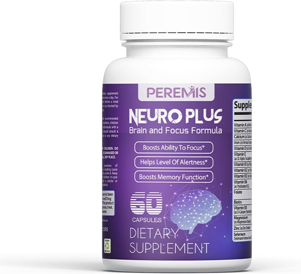 Nootropic המוח תוספת לגברים ונשים | זיכרון, בהירות נפשית ושיפור קוגניטיבי