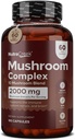 מורכב Mushroom | Cordyceps Mushroom, Reishi, Shiitake, Maitake ו Lions Mane תוסף. תוספת של 10Mushroom כדי לתמוך בראש ובגוף שלך | 180 מ"ר קפסולות