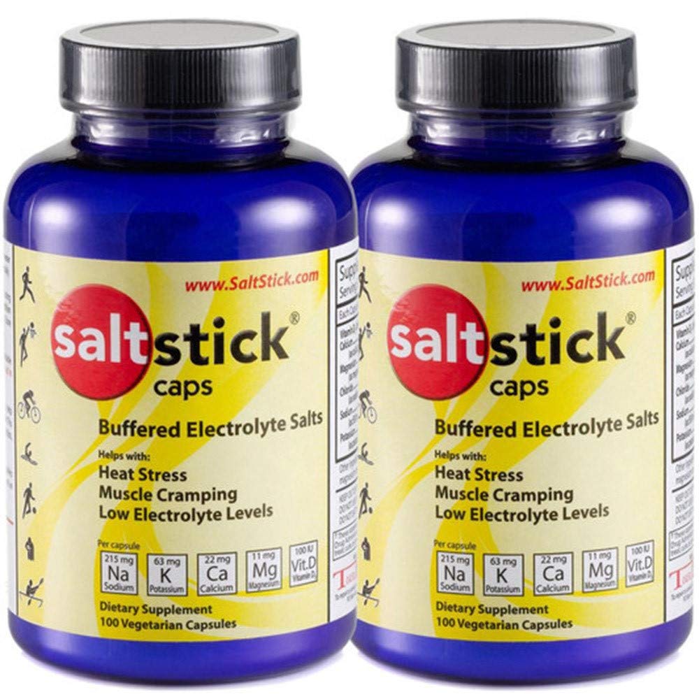 SaltStick Caps Electrolyte החלפת 100 (200 קפסולות) (Packaging May Vary)