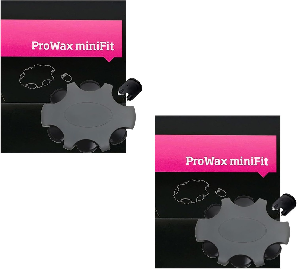(12 Pcs) מיניפיט Prowax המשמר מסננים עבור הודעות שמיעה Oticon, Oticon Minifit Hearings החלפת Parts Supplies ניקוי אביזרים Kit (2 Packs)