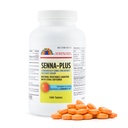 Health Star Senna Plus Laxative & St Softener Tablets 50 מ"ג / 8.6 מ"ג מחזק ירקות טבעי Stimulant Laxative; Gentle Constipation הקלה