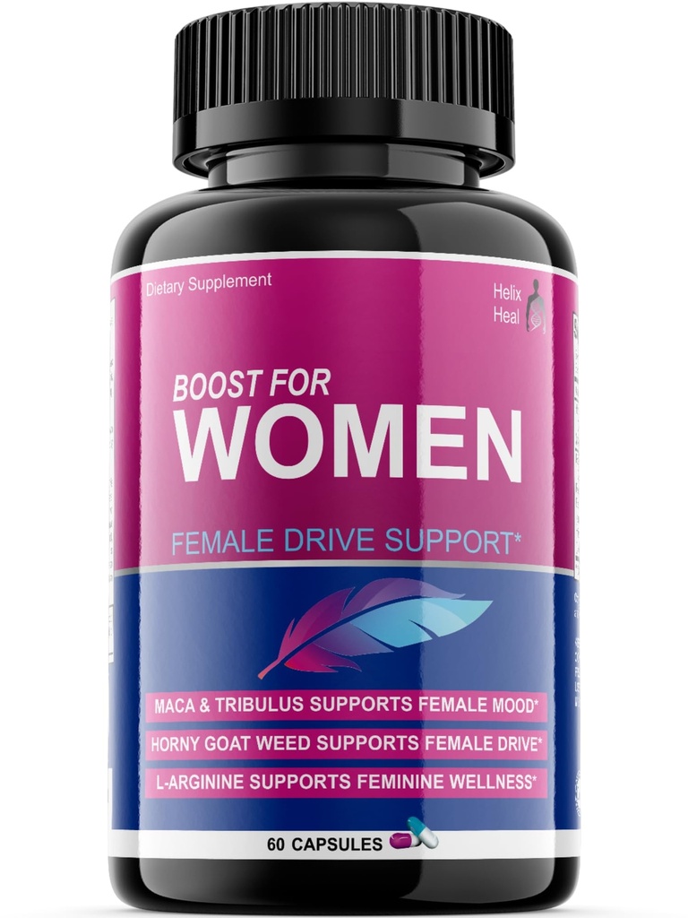 Libido Booster for Women Fast Acting with Horyt Weed - נשים תשוקה גלולות עם Maca Root, Tribulus Terrestris, גינזנג וההוננסים נשים - איזון, מיוצר בארה"ב (60 ct)