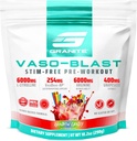 תוספי גרניט ואסו Blast, Rainbow Candy Flavor, Stimulant-Free Pre Workout for Men & Women with Grapeseed Extract, Arginine Nitrite, & VasoDrive-AP עבור Max Pump (20 משרתות)