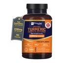 Turmeric 2280 מ"ג (כוח גבוה) עם Black Pepper & הג'ינג'ר - 180 קפסולות טורמריות טבעוניות עם Active Ingredient Curcumin I בריטניה Made by Prowise Healthcare