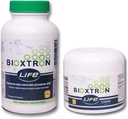 Bioxtron Life AFA Stem Cell תוסף - תמיכה משותפת וכאב שרירים - תמיכה במערכת החיסון - רמות אנרגיה תמיכה - ייצור תאי גזע - Blue Green Algae Spirulina - 90 Caps + Cream 2 oz