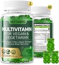 ויטמין D3 + K2-1000IU D3 90mcg K2 - Multivitamin for Vegetarian & Adults/Algae אומגה 3, Iron, Methyl B12,Seamoss, Iodine for Bone,Muscle, Energy, Immunity Support- Sugar Free,Gluten-Free,280