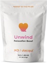 Unwind Boost Calming Natural Organic Menopause תמיכה עבור מזון מתח - אבקת חלבון Add-on Booster - עוזר Relieve Menopausal סימפטומים - עם אורגני Chamomile, Lavender & לימון