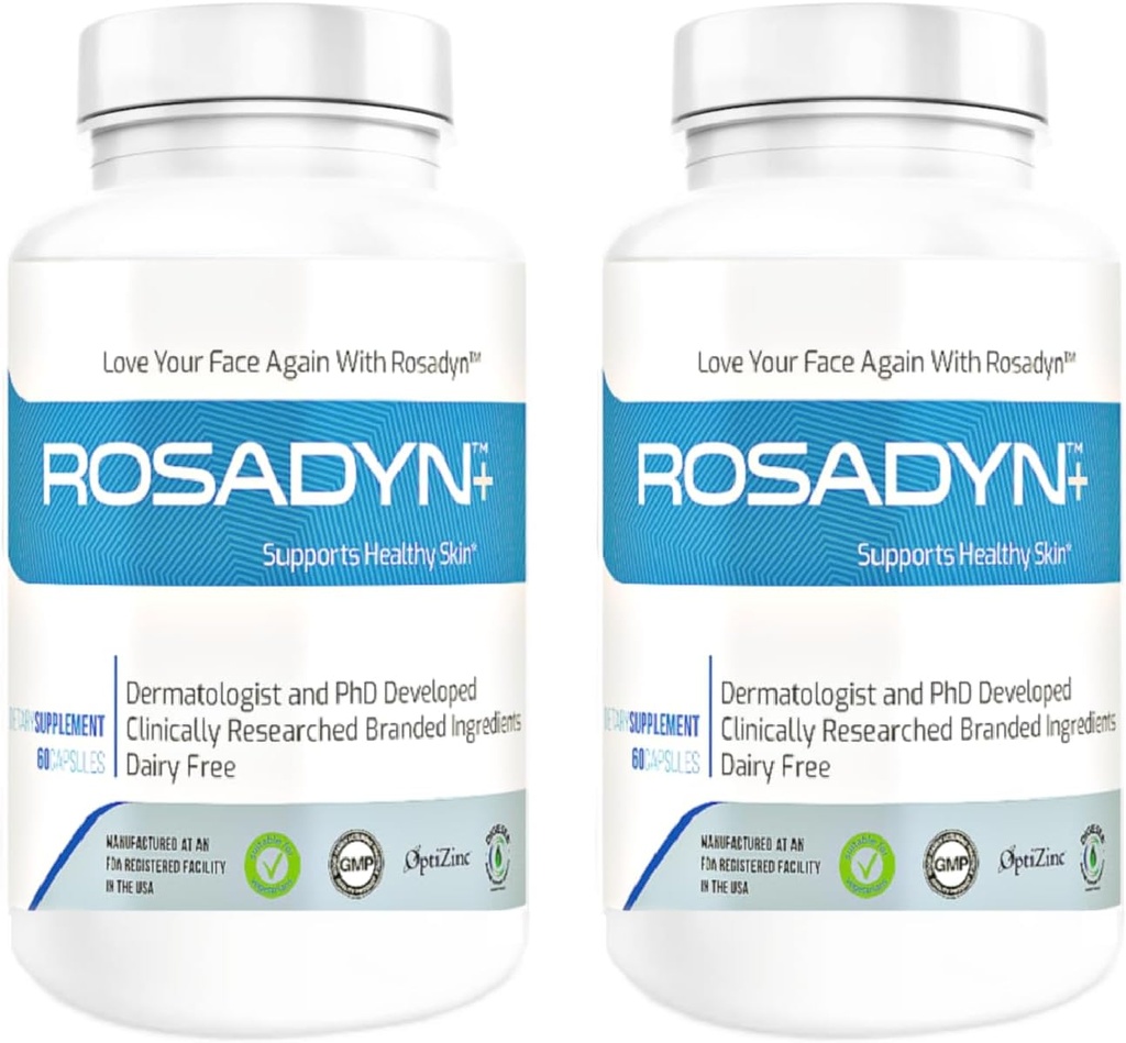 Rosacea Skin Care תוסף עבור Redness of Face, Eye and Nose