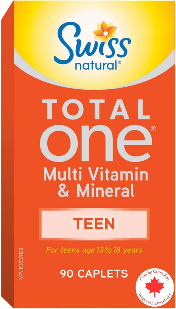 Swiss Natural Total One Teen Multi ויטמין Caplet