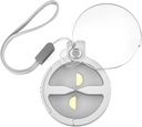 Phable Pill Splitter, Precise Dual-Blade אלומיניום חיתוך עבור גלולות קטנות וגדולות, קומפקטי גלולת גלולה מקרה עם Lanyard עבור נסיעות, Daily Use