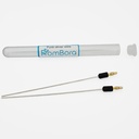 Pure Silver Wire with Connector 99.99% Purity | תעודה כוללת | 9999 | 12GA 6 | FromBora Colloidal Silver Generator Wires