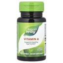 Nature's Way ויטמין A, High Potency, תומך בתפקוד עיניים בריא*, 3,000 mcg לכל משרת, 100 Softgels (Packaging May Vary)