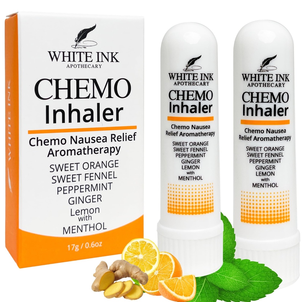 צ'מוסייד אפקט הקלה! Aromatherapy Nausea Essential Oil Nasal Inhaler!