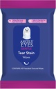 ANGELS Face, Eye & Paw ניקוי & Tear Stain Wipe, גדול 4 "x7" Hypoallergenic Dog & Cat Wipes, להפחית Tear Stains, Dirt, ו- Discharge, Smell Free, 40 Count Free, 40 Count