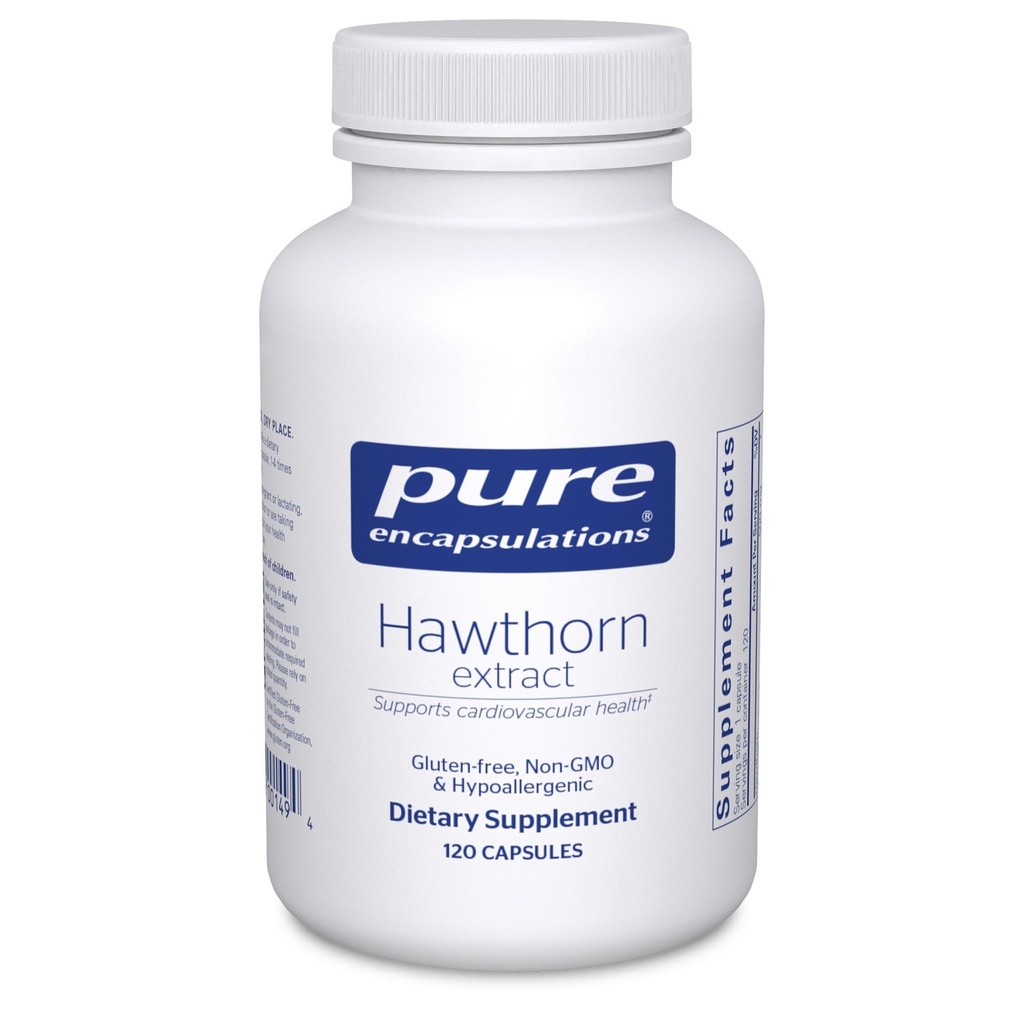 Pure Encapsulations הותורן פלט | Crataegus Oxyacantha Hypoallergenic תוסף עבור תמיכה במערכת Cardiovascular
