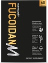 NANOOD Fucoidan M - Brown Seaweed Immunity תוסף עבור Got Health & Immune Support with Mushroom Complex - 60 קפסולות