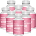 סוכריות ליposomal Glutathione Softgels 1500MG, מופחת Glutathione תוסף עם ויטמין C, Better Absorption, non-GMO Powerful Antioxidant for Healthy Aging, Detox, Immune Health, 480 Softgels