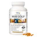 NWC Naturals MSM Gold - תוסף Enzyme מערכתי עם Turmeric, Tomato Lycopene & BioPerine for Foodsent Absorption - תמיכה משותפת ושרירים - 150 קפסולות אנטי-חמצן וצמחוניות