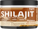 Shilajit Pure ההימלאיה האורגנית Resin - 30g Shilajit תוספת עם 85 + Trace מינרלים, Fulvic Acid, Ashwagandha Root, Tongkat Ali & More Herbal - תמיכה Immune, אנרגיה הפקה ובריאות המוח