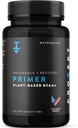 Protect Primer - צמח מבוסס BCAA עם ויטמין C - 60 טבליות Effervescent - טבעוני BCAA - Watermelon Flavor - מיצוי מקסימלי עבור ביצועים אופטיים ו- Faster Recovery