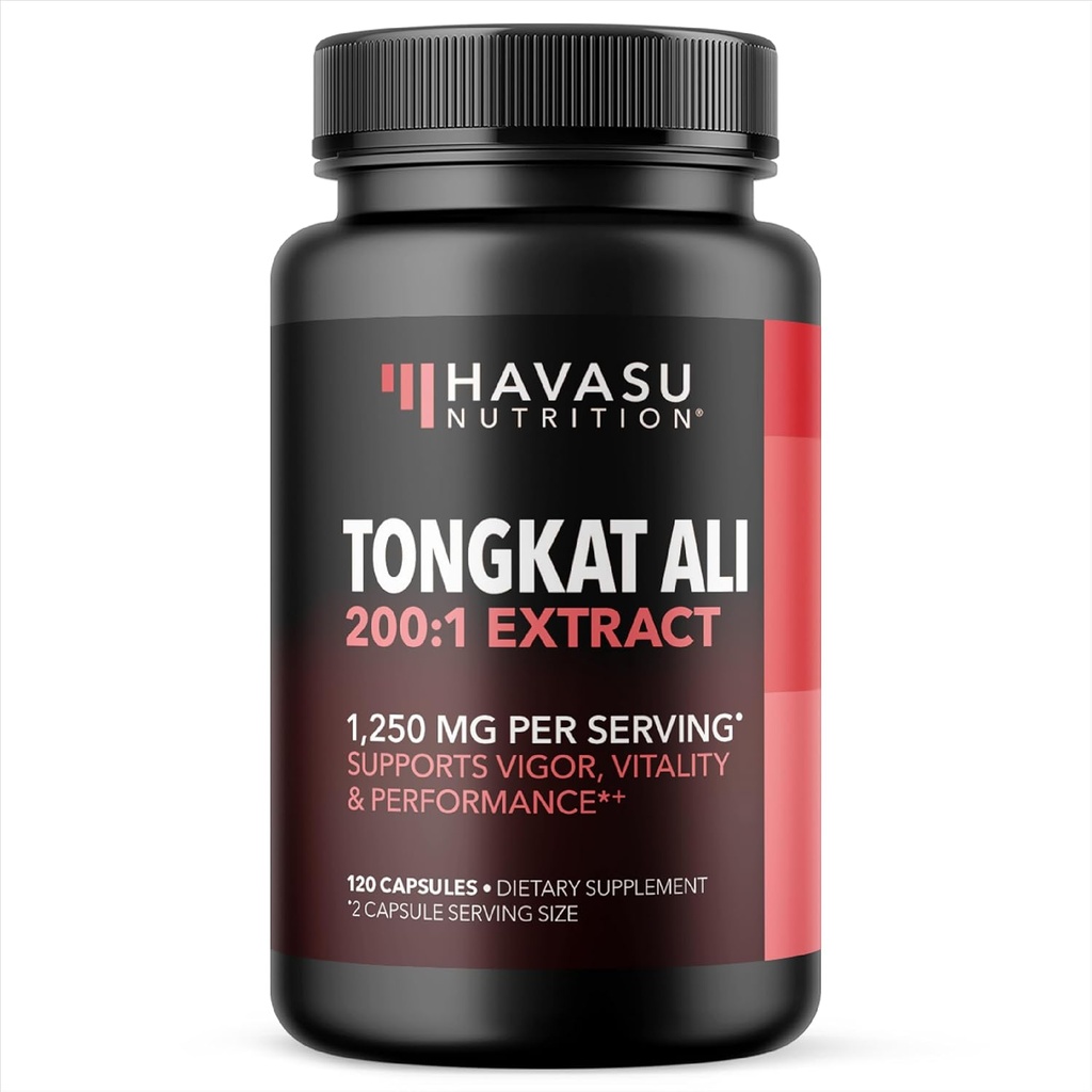 Tongkat Ali Longjack קפסולות לגברים - 1,250 מ"ג פריר - Eurycoma Longifolia לחלץ 200:1 - תמיכה בריאות גבר, אנרגיה וביצועים - 120 הרוזן - Non-GMO, Vegetarian - 2 חודשים אספקה אספקה