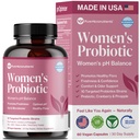 Pure Micronutrients pH Balance Vaginal Probiotics עבור נשים - Odor & Itch תמיכה - Vaginal Health Pills עם Cranberry, Lactobacillus & Prebiotics - Feminine בריאות יומית תוספת - 60 קפסולות