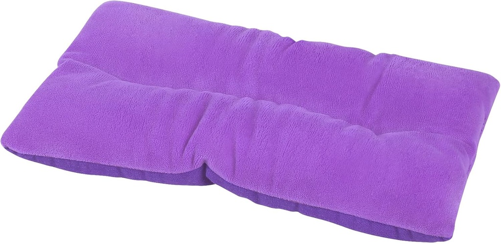 Atsuwell Heating מיקרוגל פא, 6 x 11 Heating Pad Microwavable עבור Cramps, Stomach, Knee, שרירי, מפרקים, Moist Rice Heaing Pad for Warm Compress, Purple