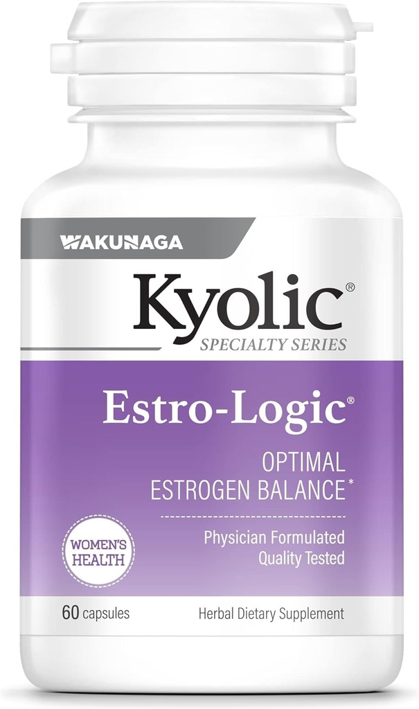 סדרה מיוחדת של Kyolic Estro-Logic, for Optimal Estrogen Balance