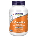 עכשיו תוספי מזון, L-Carnitine 1000 מ"ג, Purest Form, Amino Acid, Fitness Support *, 100 טבליות
