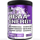 EVL BCAAs Amino Acids אבקת - BCAA אנרגיה טרום עבודה אבקה עבור שריר התאוששות Lean צמיחה ו Endurance - Rehydrating פוסט Workout Recovery לשתות עם Caffeine טבעי
